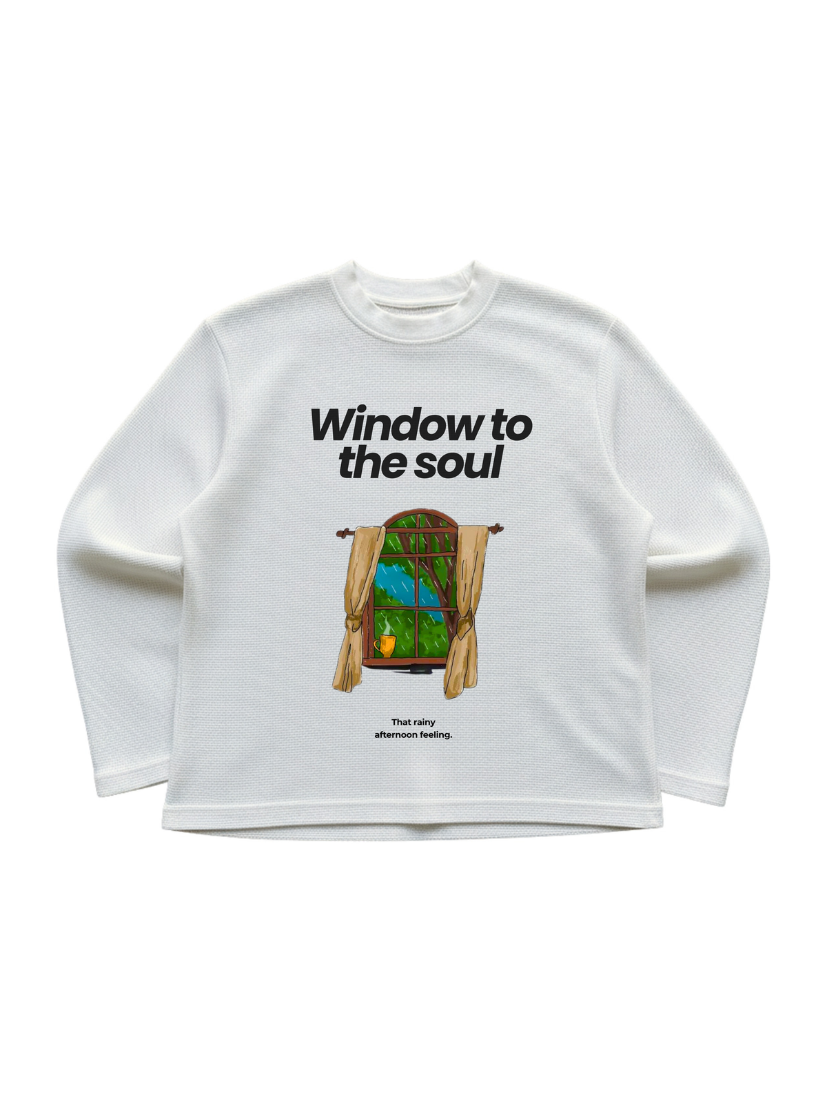 Waffle Crewneck