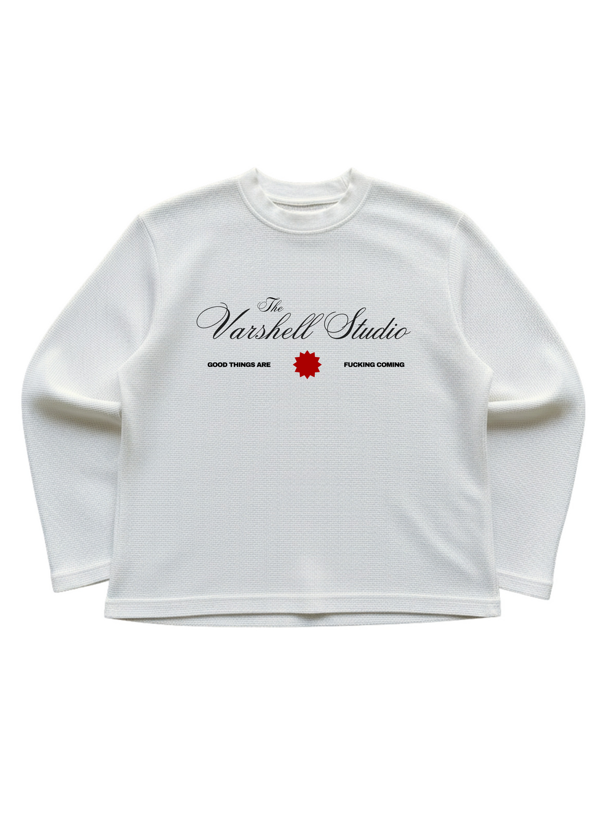 Studio Signature Waffle T-Shirt