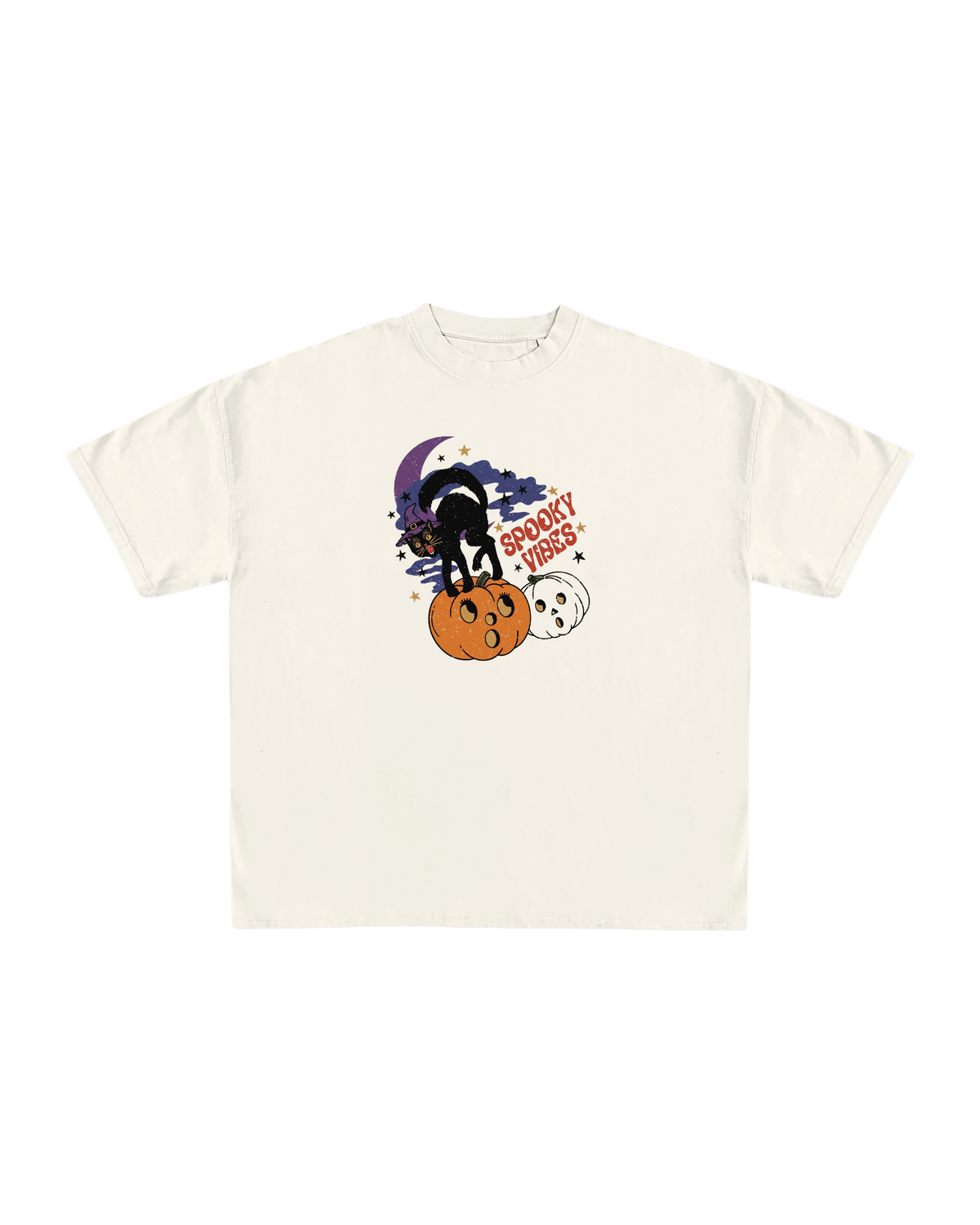 Spooky Cat Oversized T-Shirt