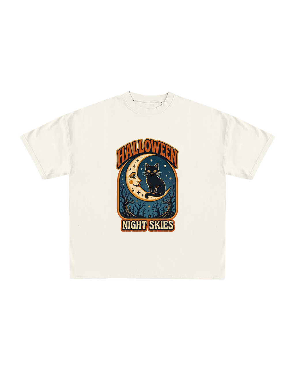 Halloween Night Skies Oversized T-Shirt
