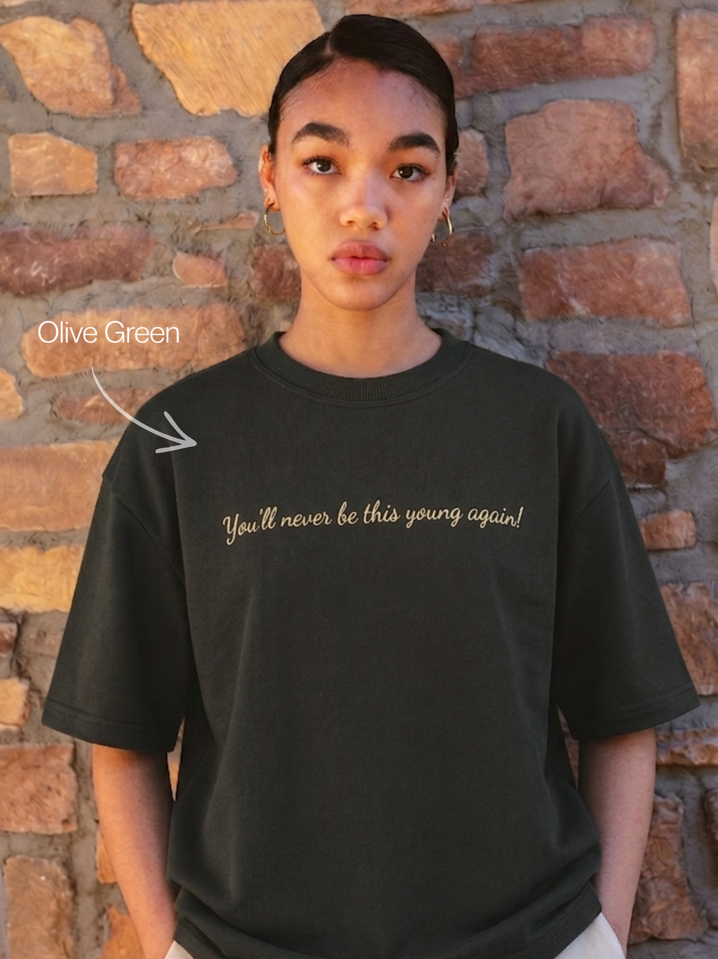 The Golden Days Oversized T-Shirt - Clearance