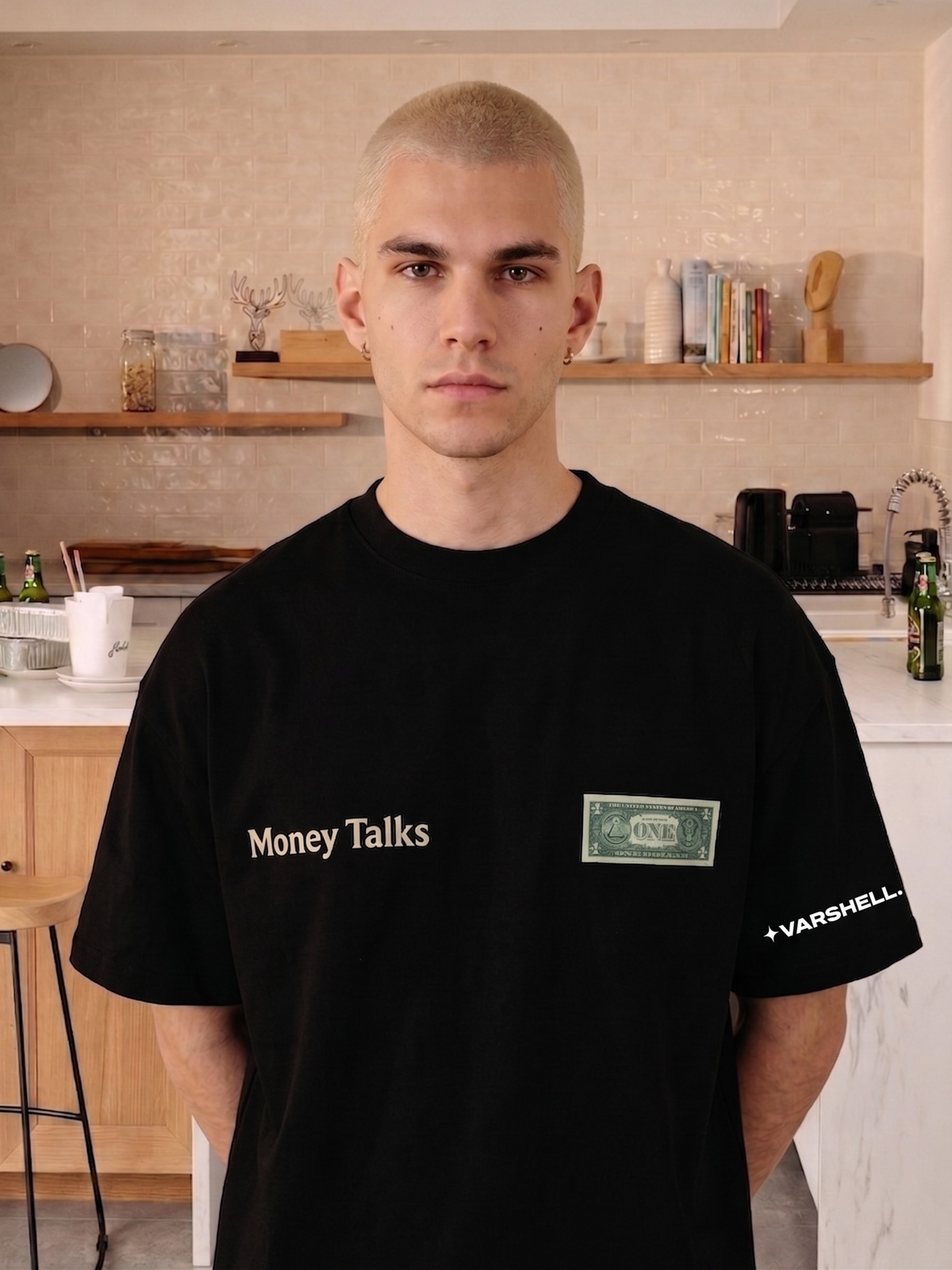Money Talks Oversized Tee