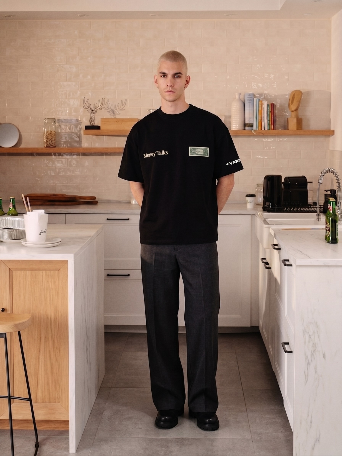 Money Talks Oversized Tee