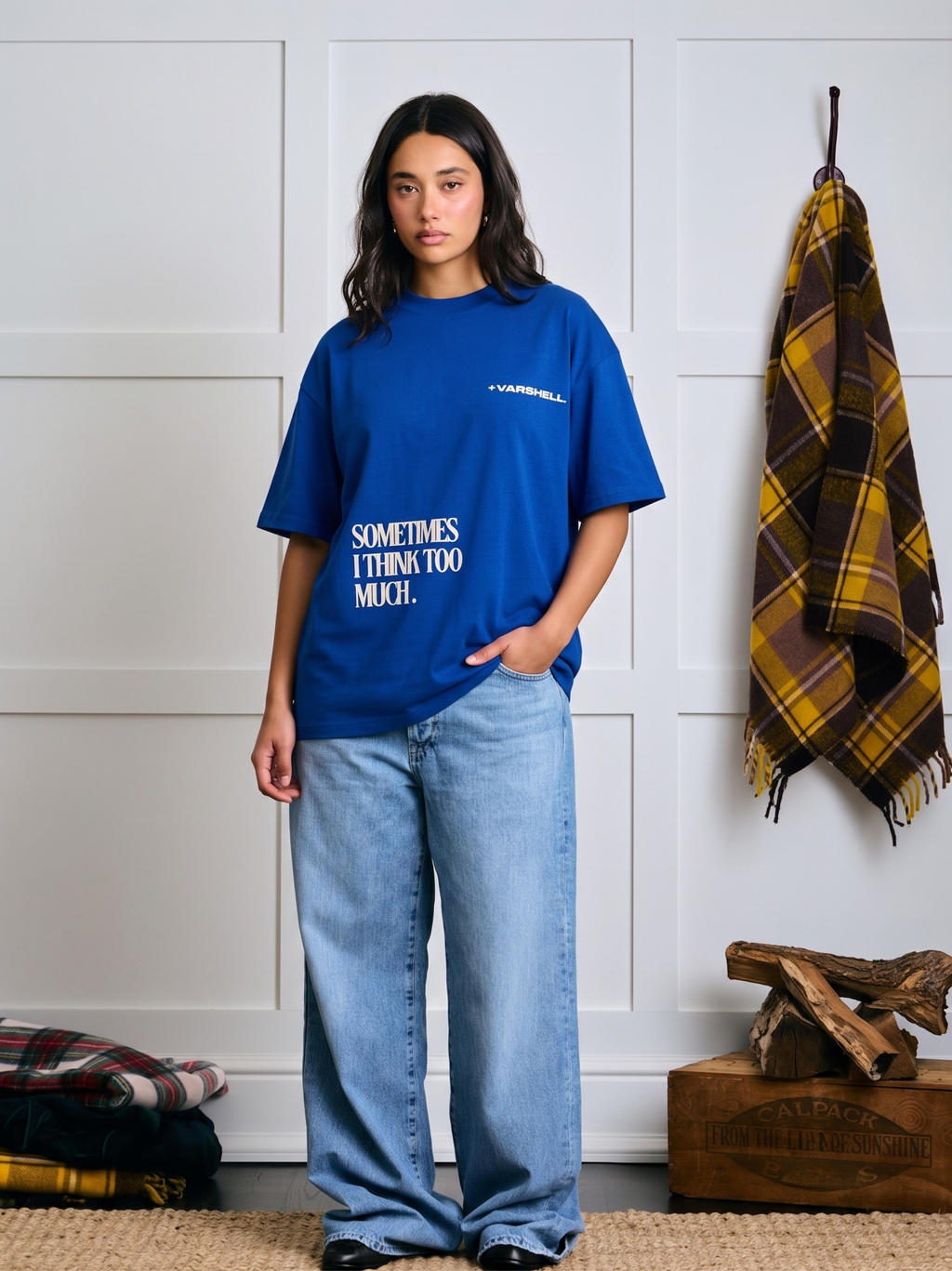 I Think Too Much Oversized T-shirt