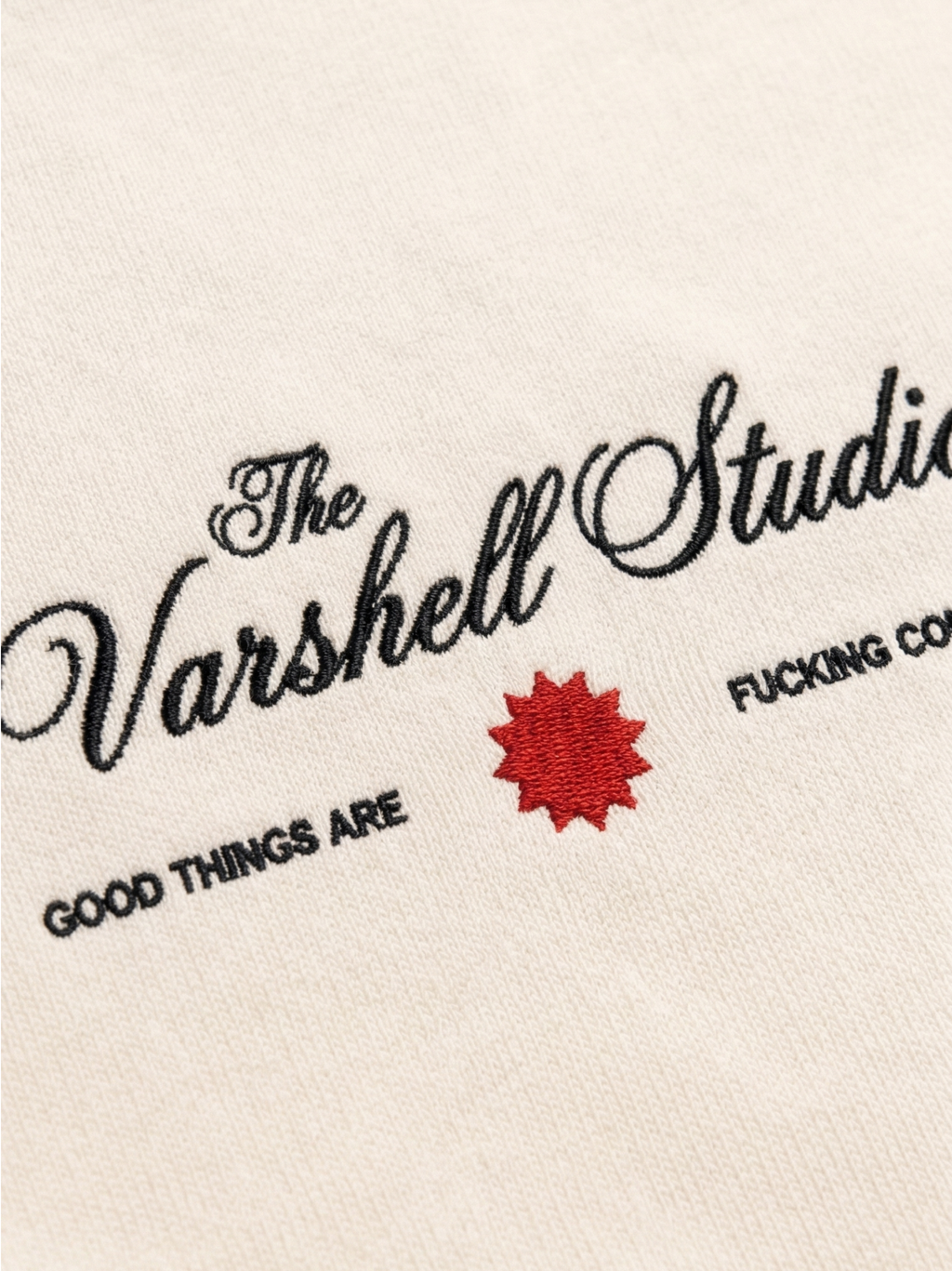 The Varshell Studio Tee - Embroidered | Clearance