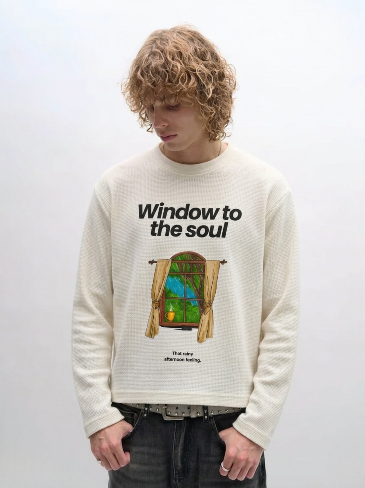 Window to the Soul Waffle T-Shirt