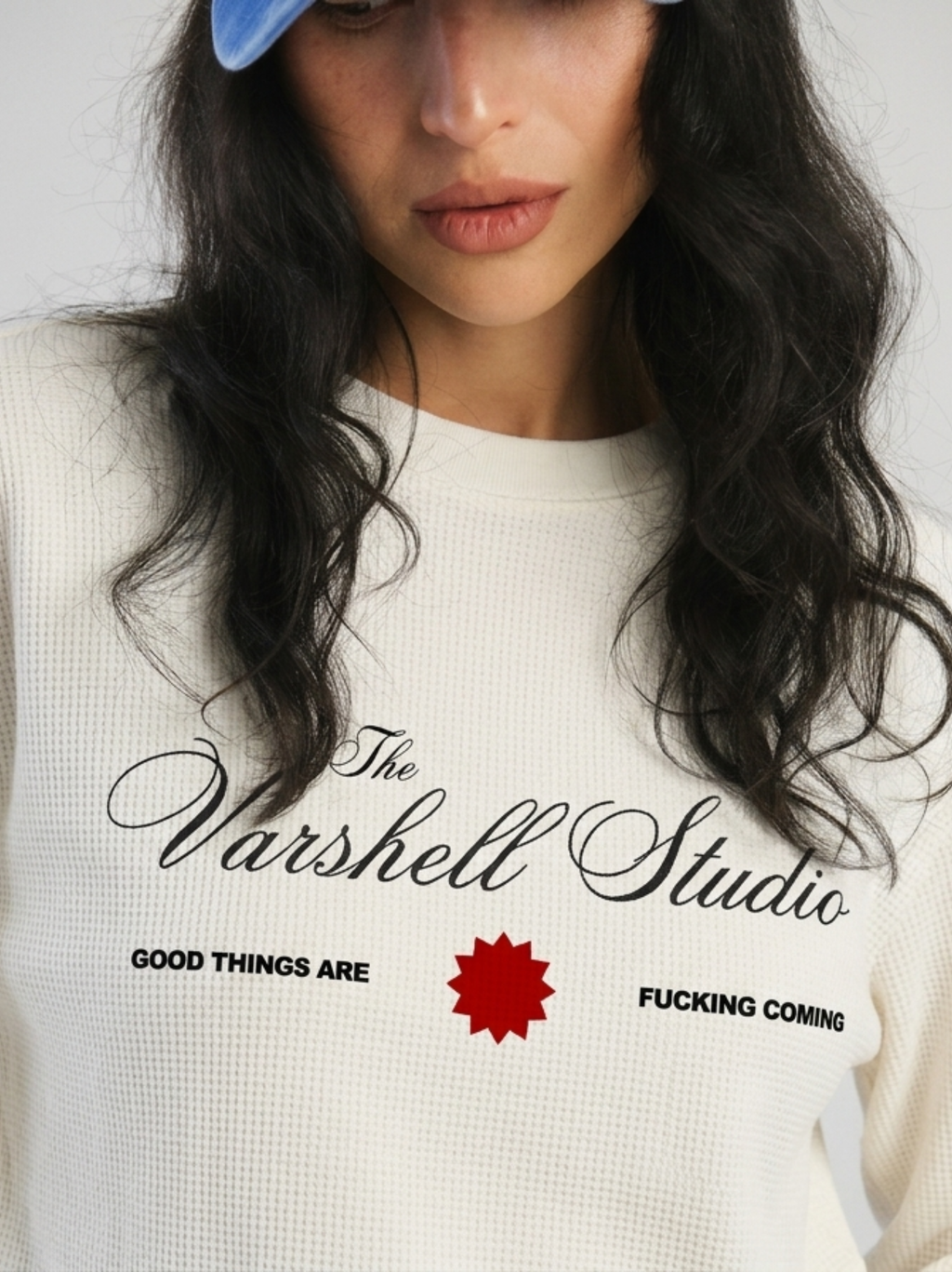 Studio Signature Waffle T-Shirt