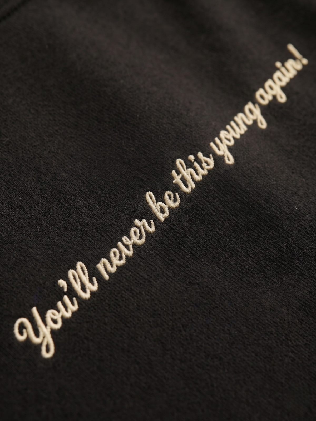 The Golden Days Oversized T-Shirt - Embroidered (Olive Green)