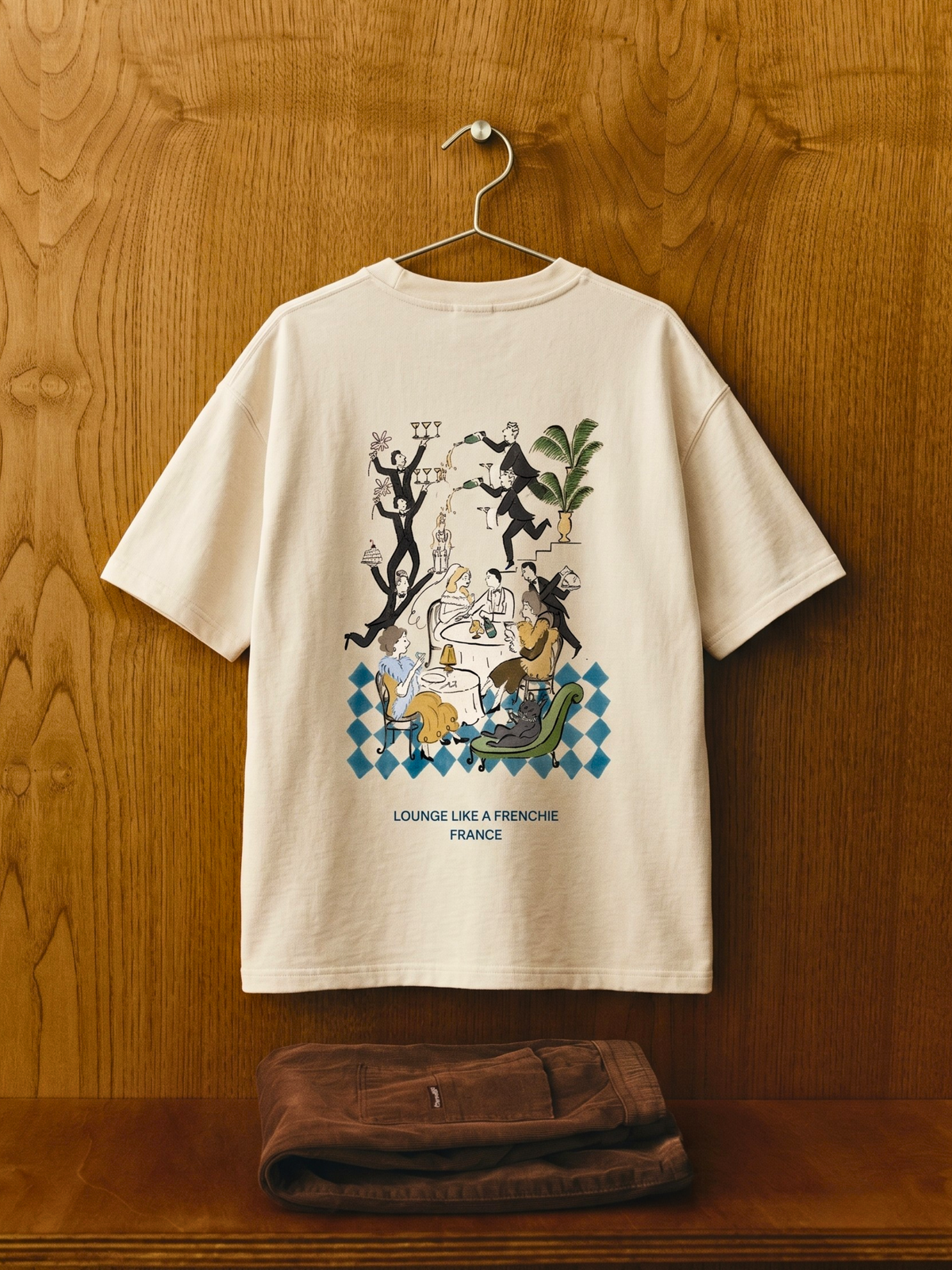 The Frenchie Lounge Tee