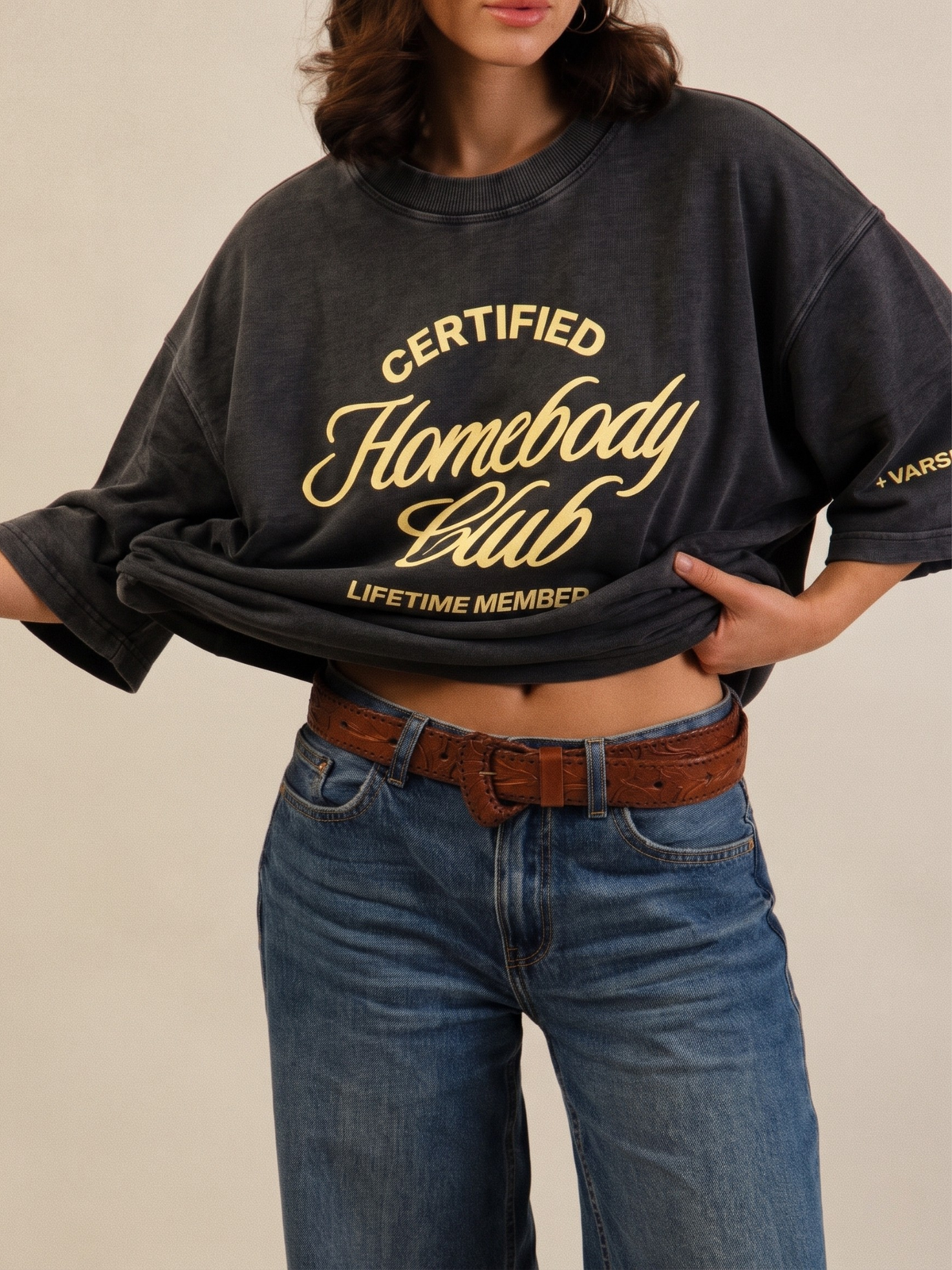 The Homebody Club Oversized Tee