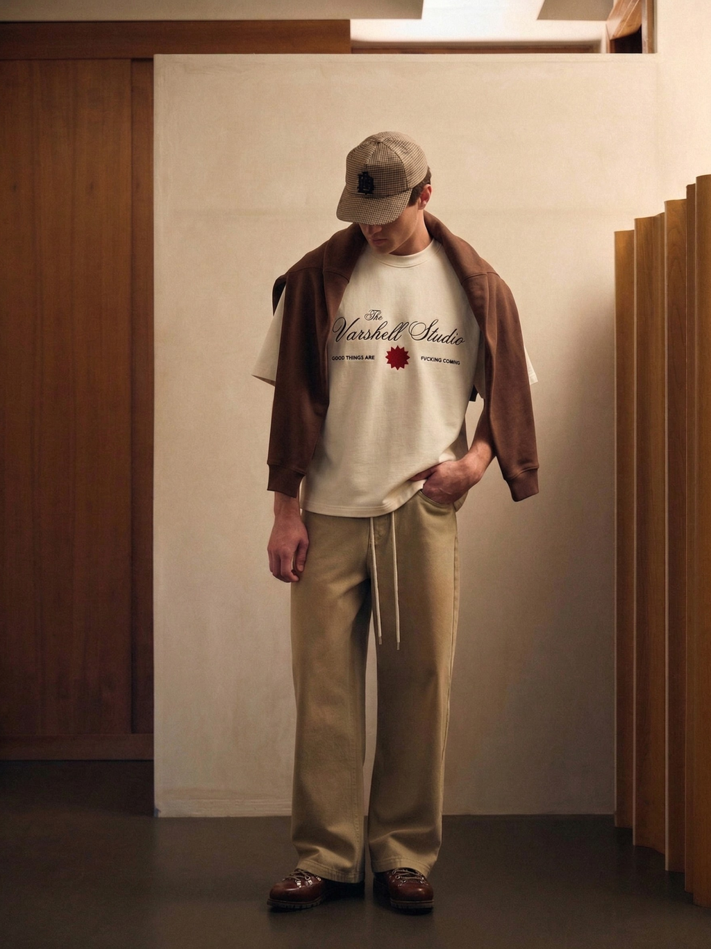 The Varshell Studio Tee - Embroidered | Clearance