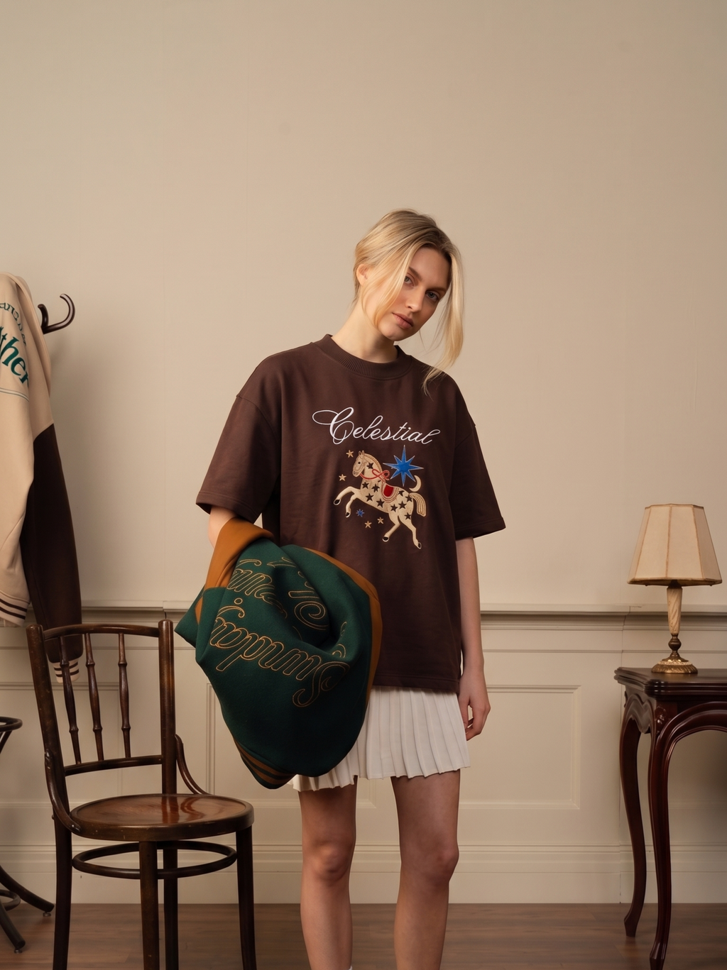 Dream Horse Oversized T-Shirt | Embroidered