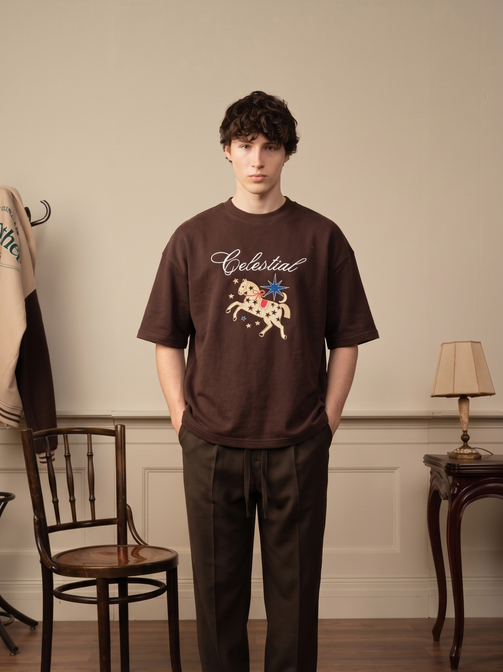 Dream Horse Oversized T-Shirt | Embroidered