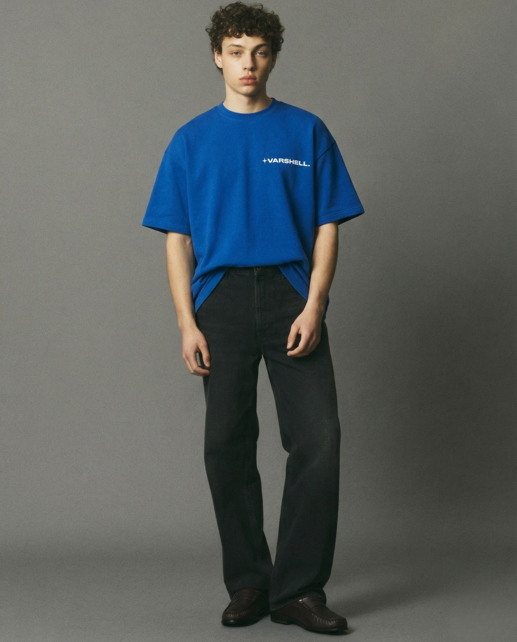 Royal Blue Essentials Tee