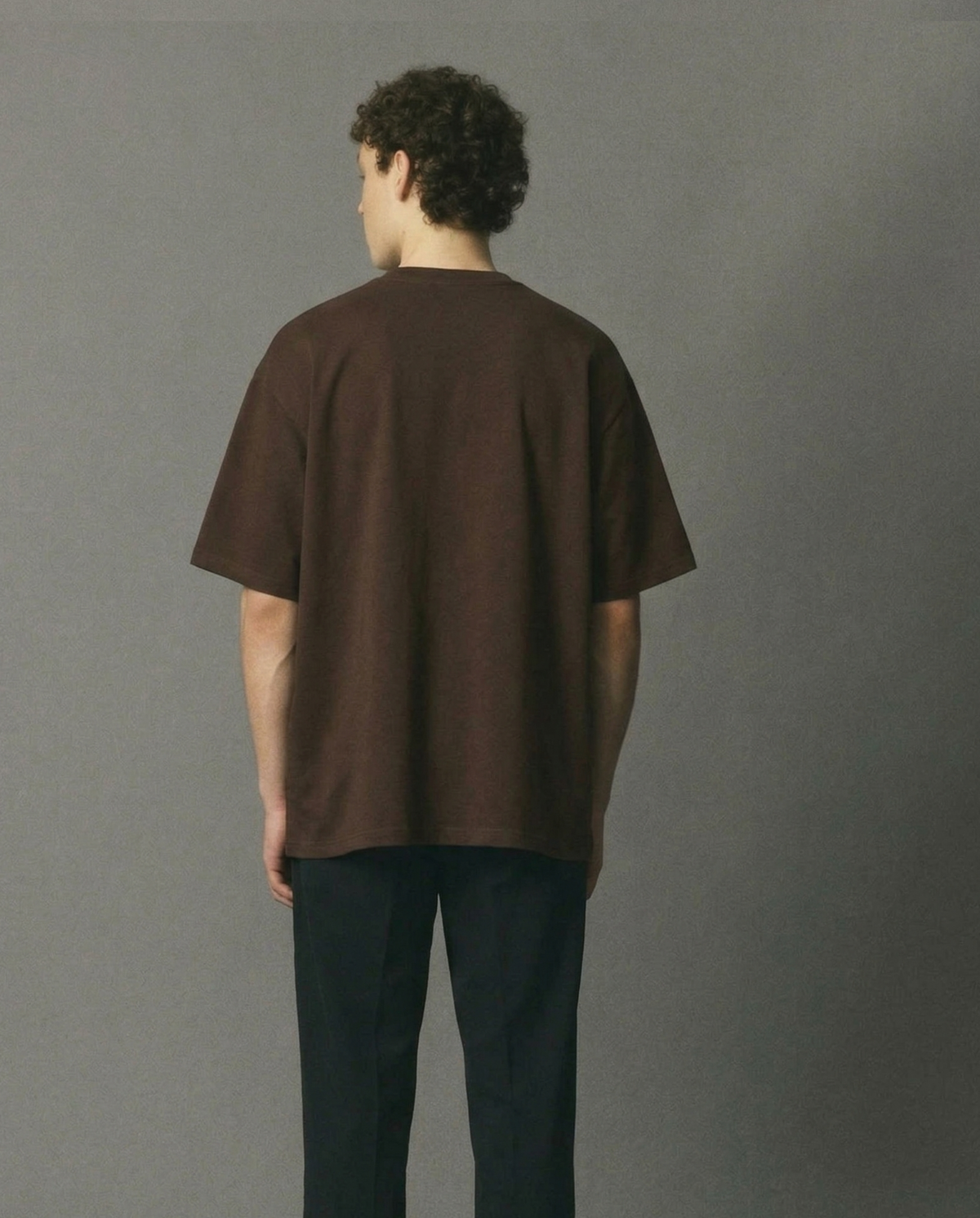 Brown Essentials Tee