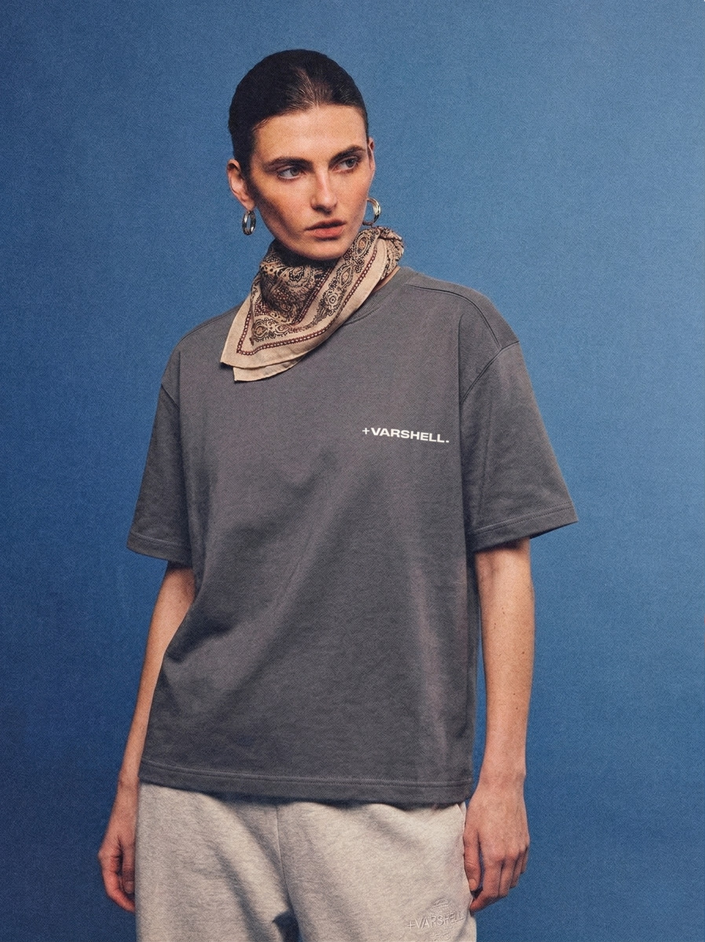 Steel Grey Essentials Tee