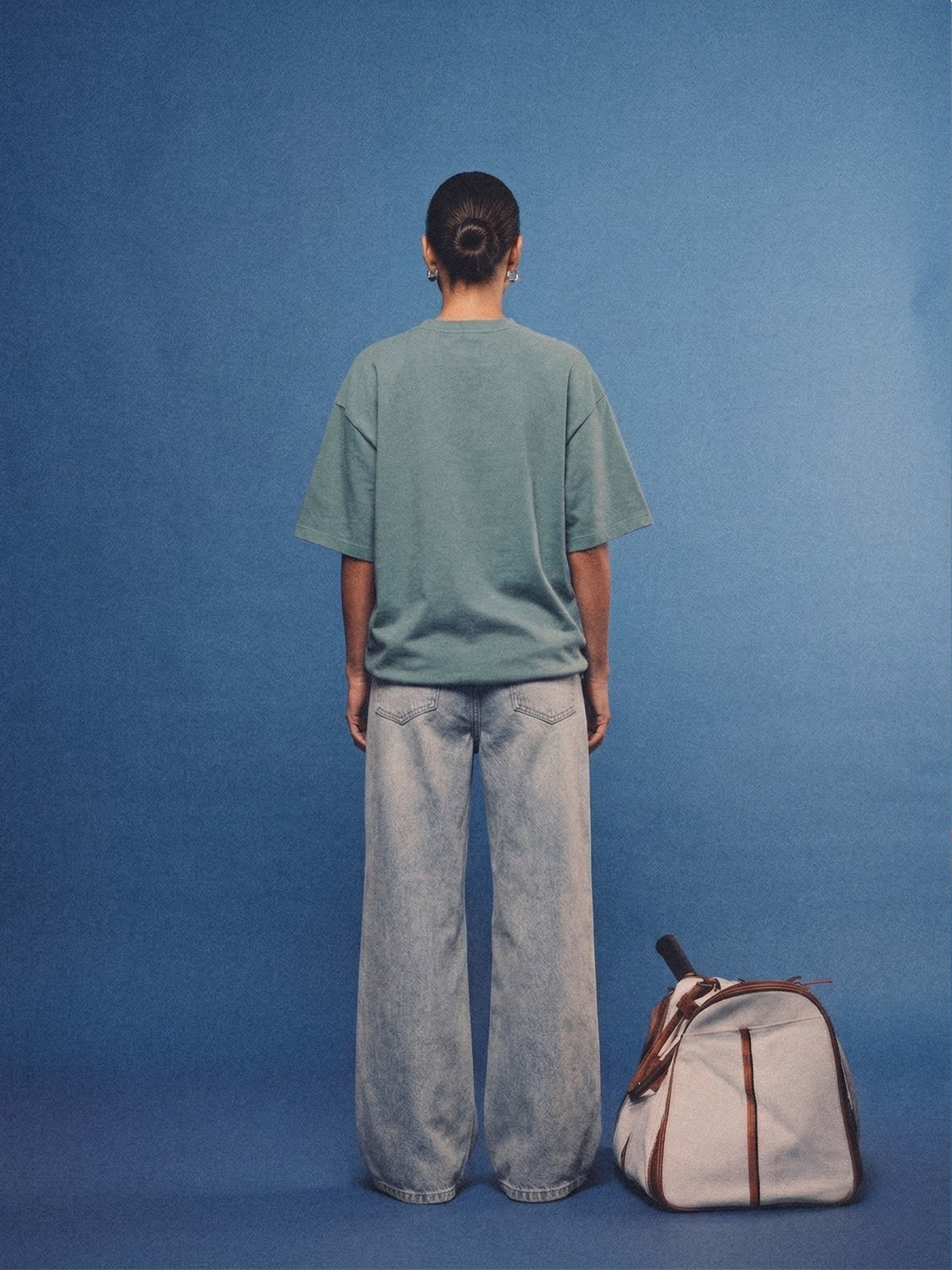 Sage Green Essentials Tee