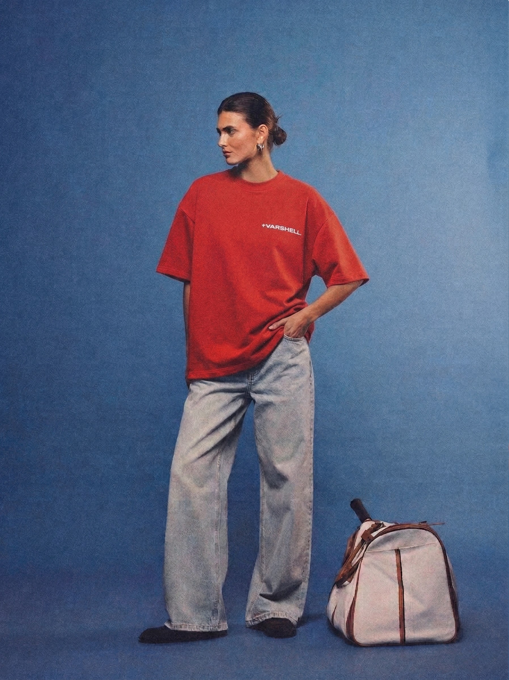 Red Essentials Tee