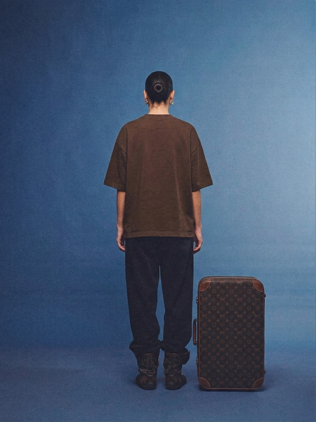 Brown Essentials Tee