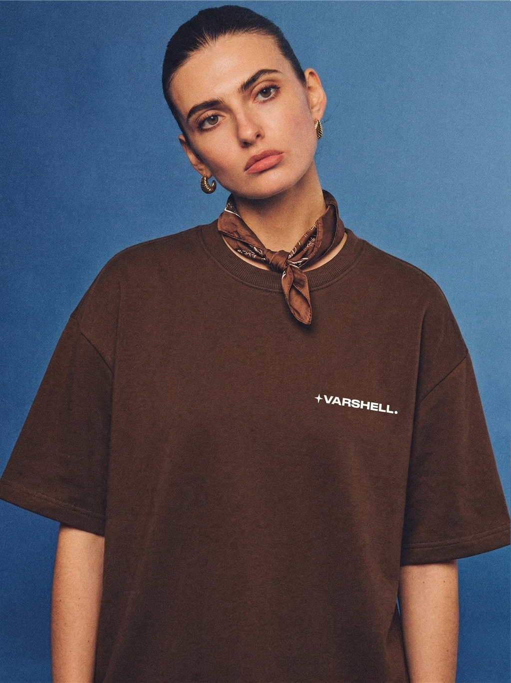 Brown Essentials Tee