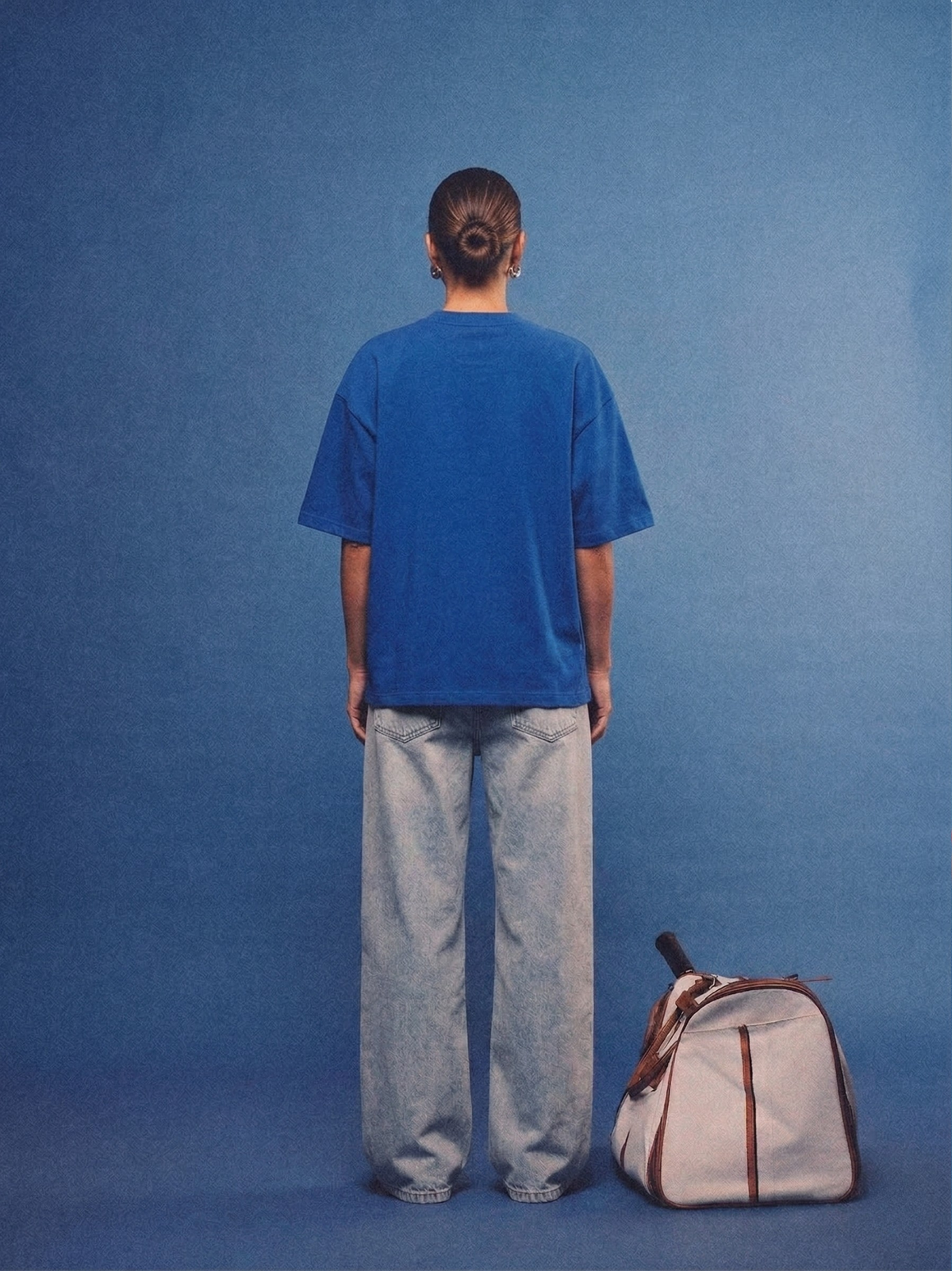 Royal Blue Essentials Tee