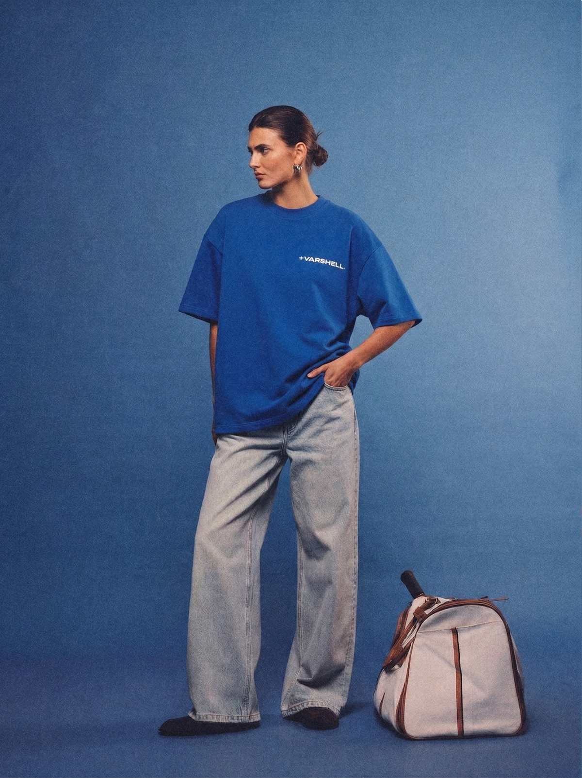 Royal Blue Essentials Tee