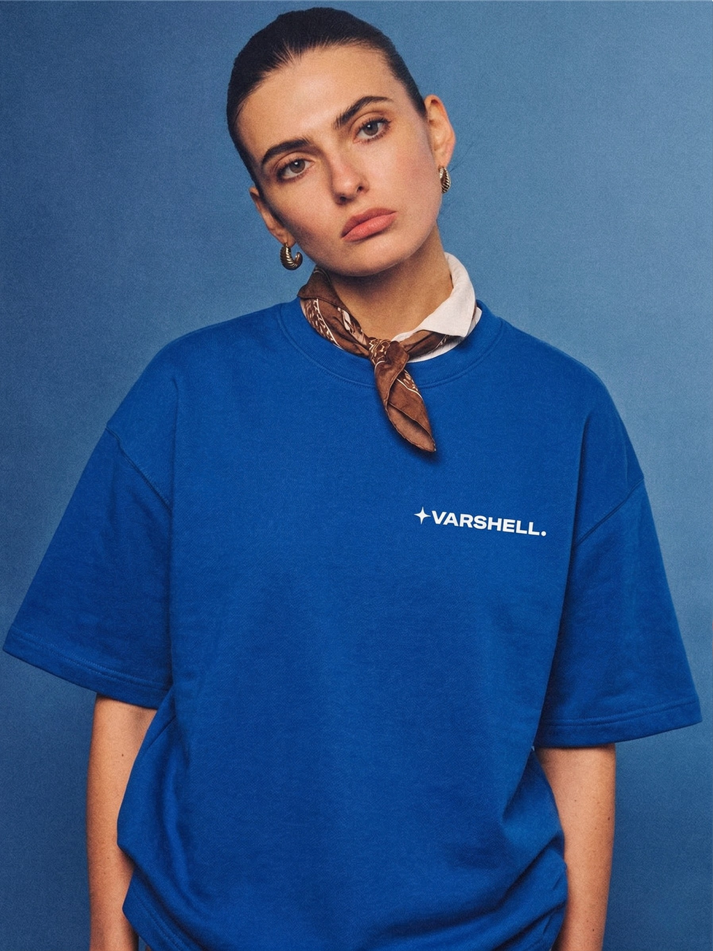 Royal Blue Essentials Tee