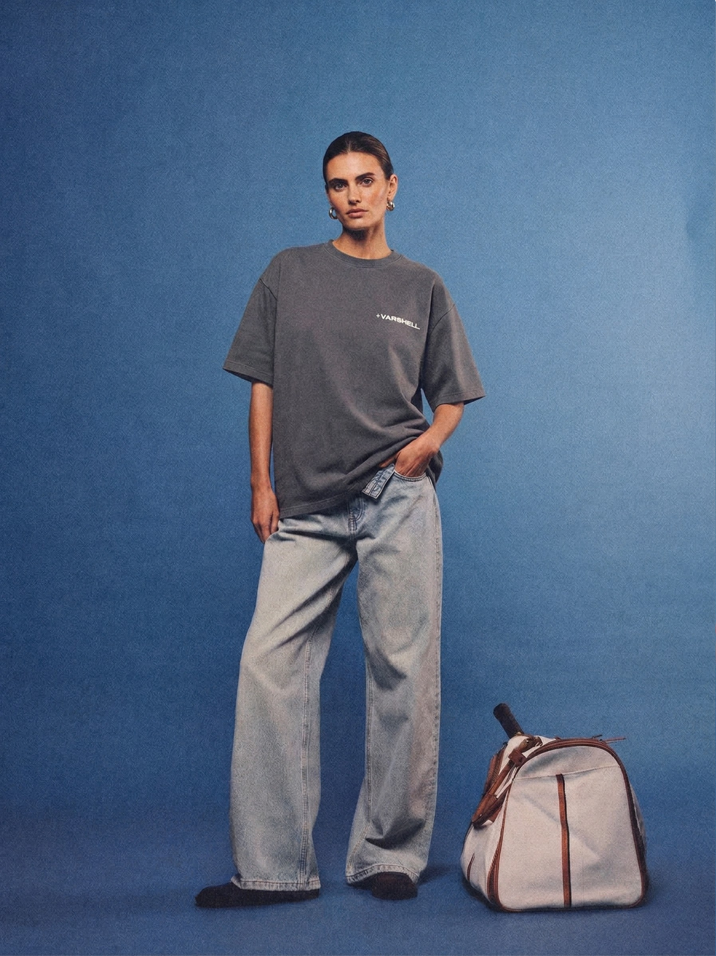 Steel Grey Essentials Tee