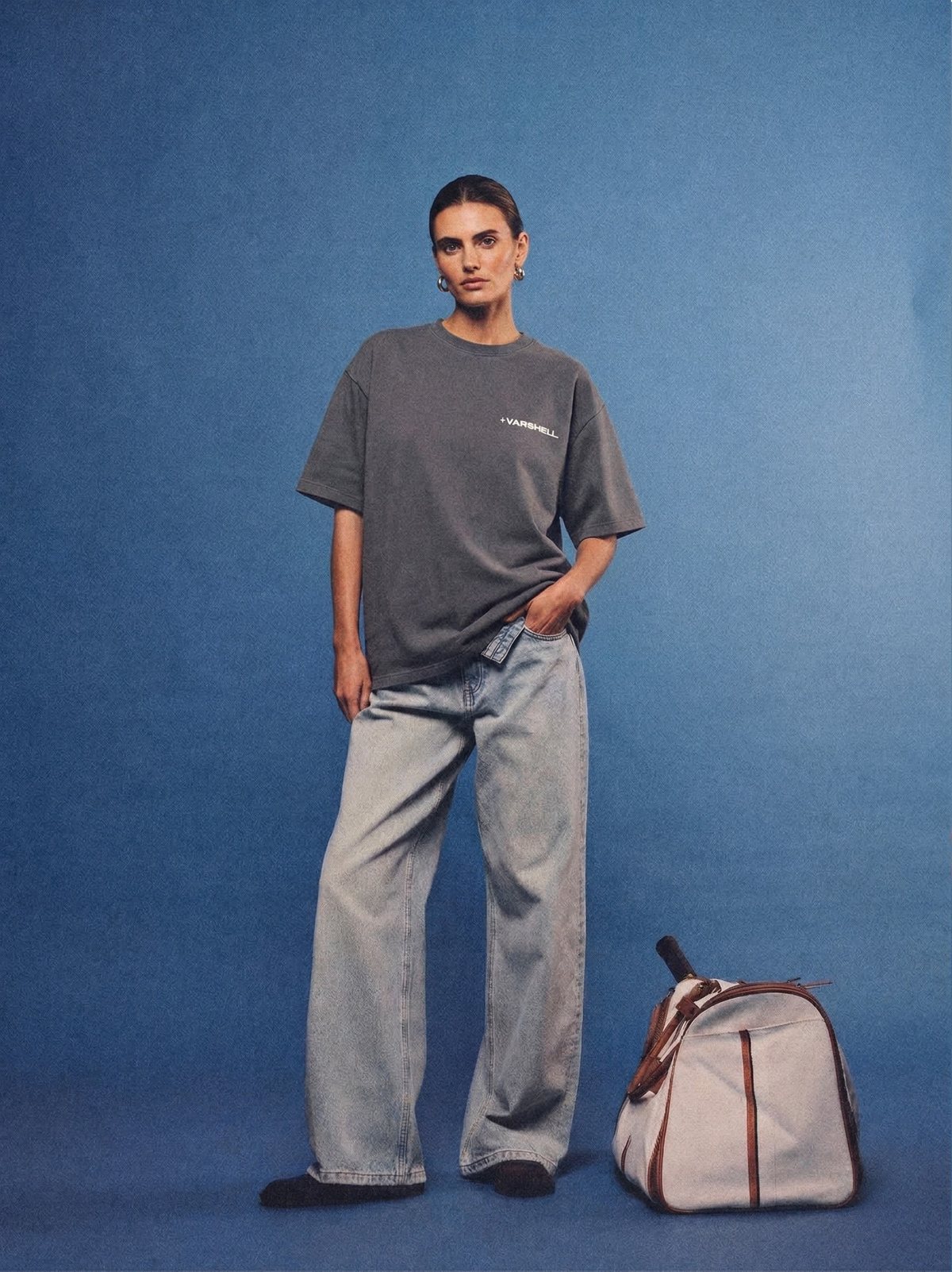 Steel Grey Essentials Tee