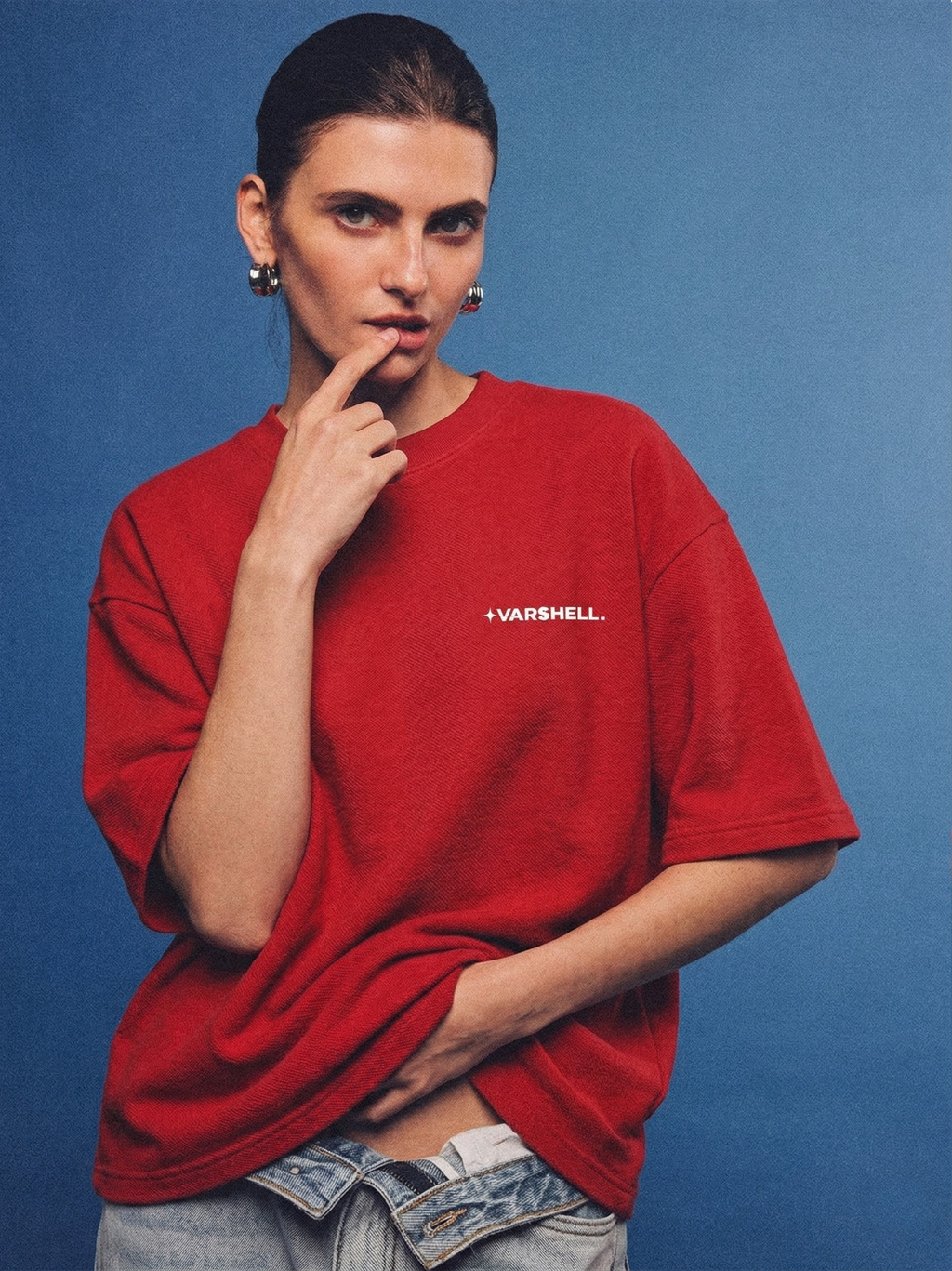 Red Essentials Tee