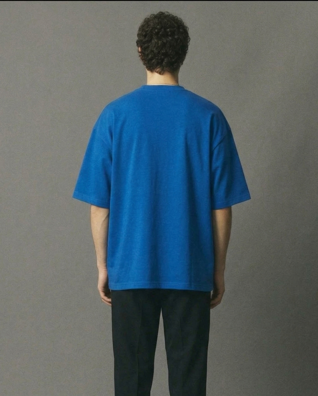 Royal Blue Essentials Tee