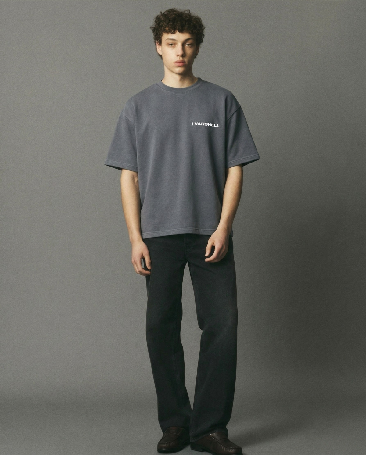 Steel Grey Essentials Tee